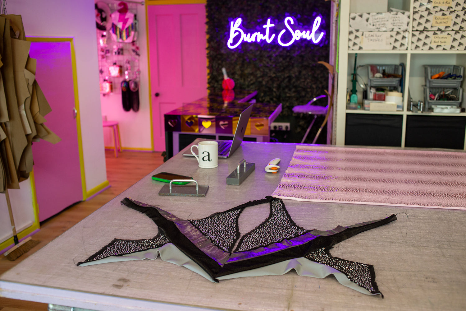 Burnt Soul Design Lab – custom handmade catsuits made from recycled fabrics in the UK