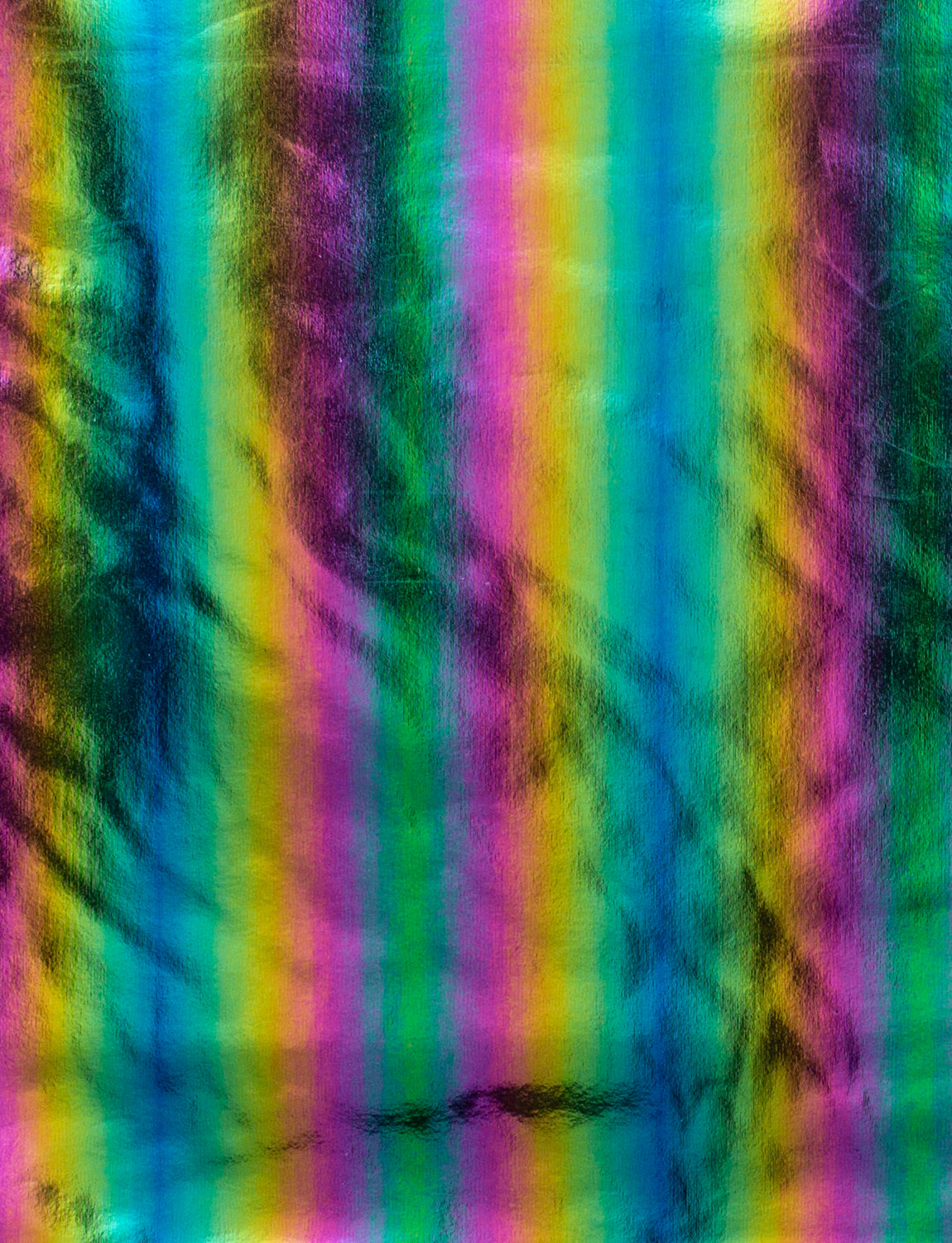 Rainbow pvc stretch fabric