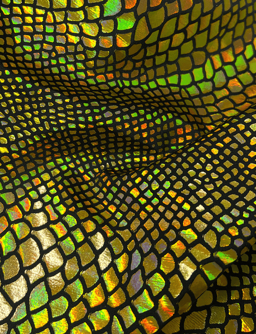 Feuille de serpent Holo dorée ♻️ (1)