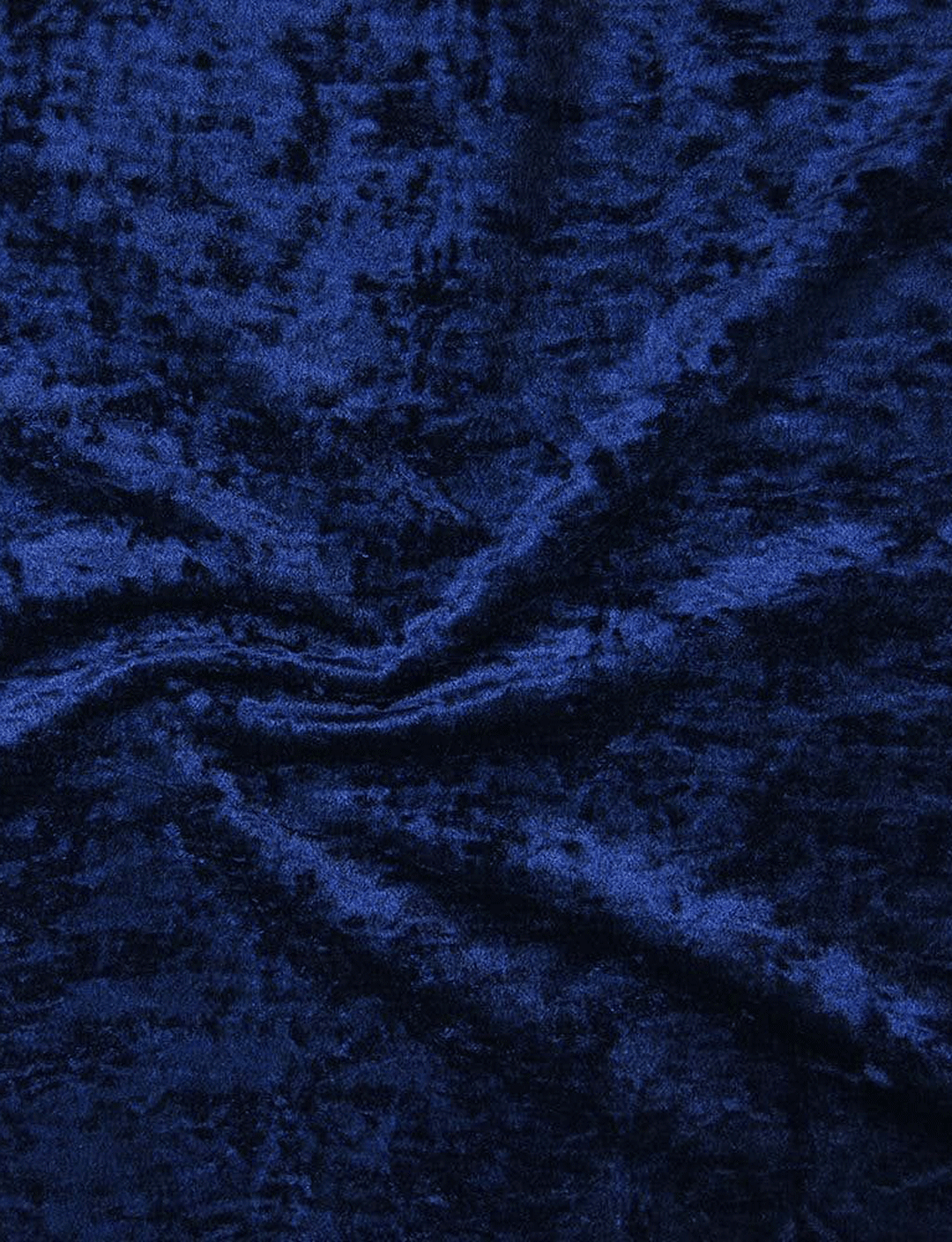 Navy Crushed Velvet Fabric Swatch (5)
