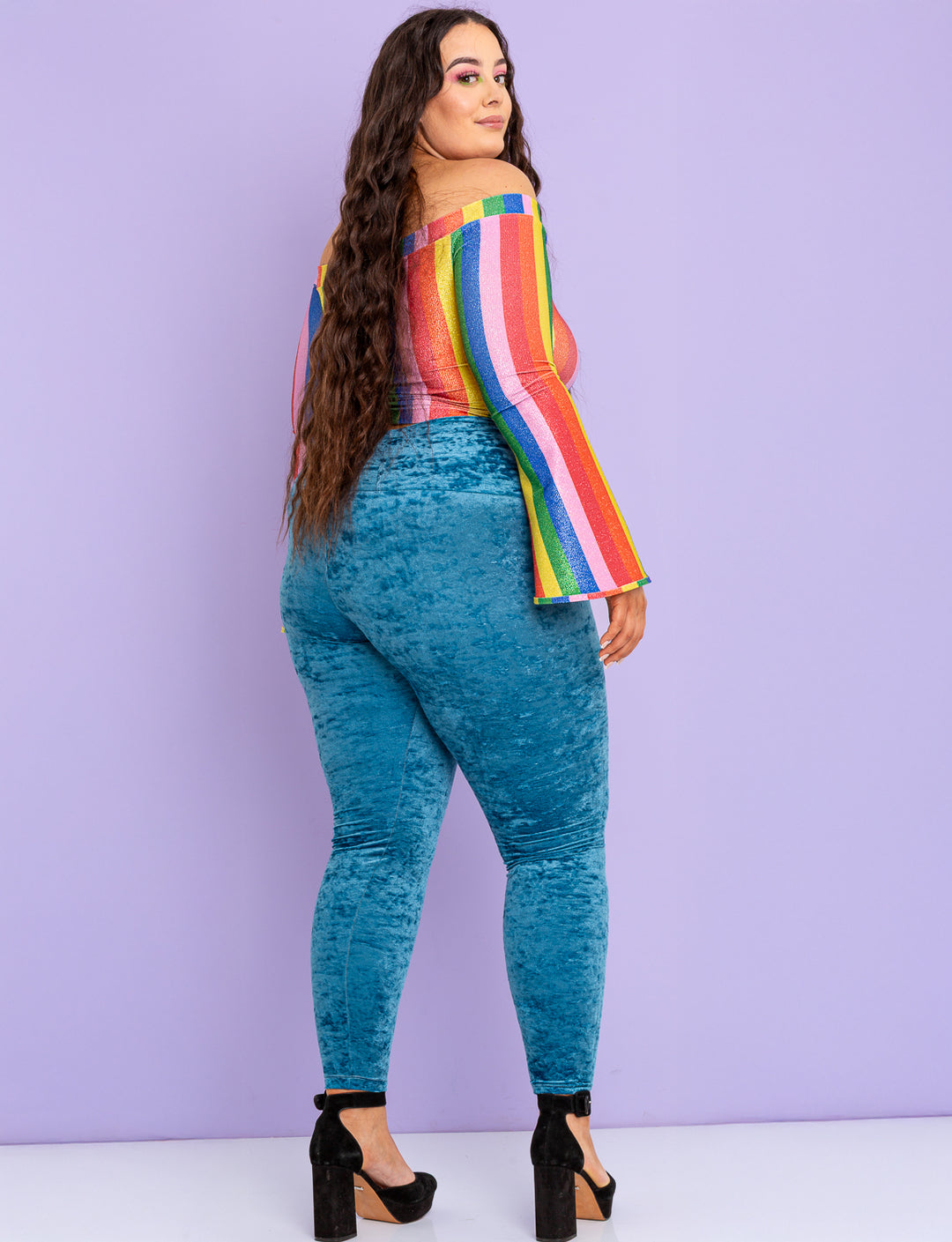 Prism Riot Off-The-Shoulder Top