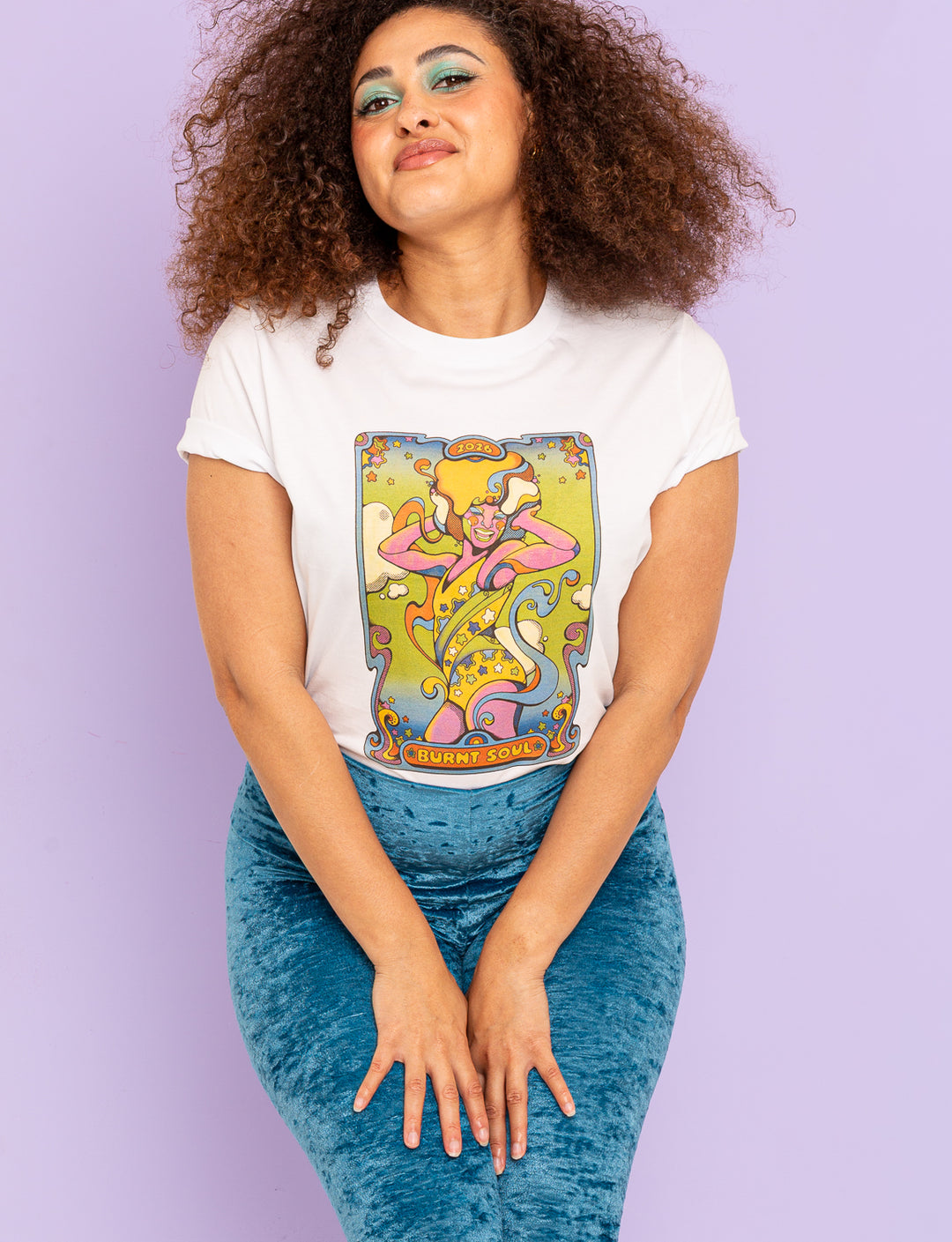 Joy Rebellion T-Shirt | Laura Greenan x Burnt Soul