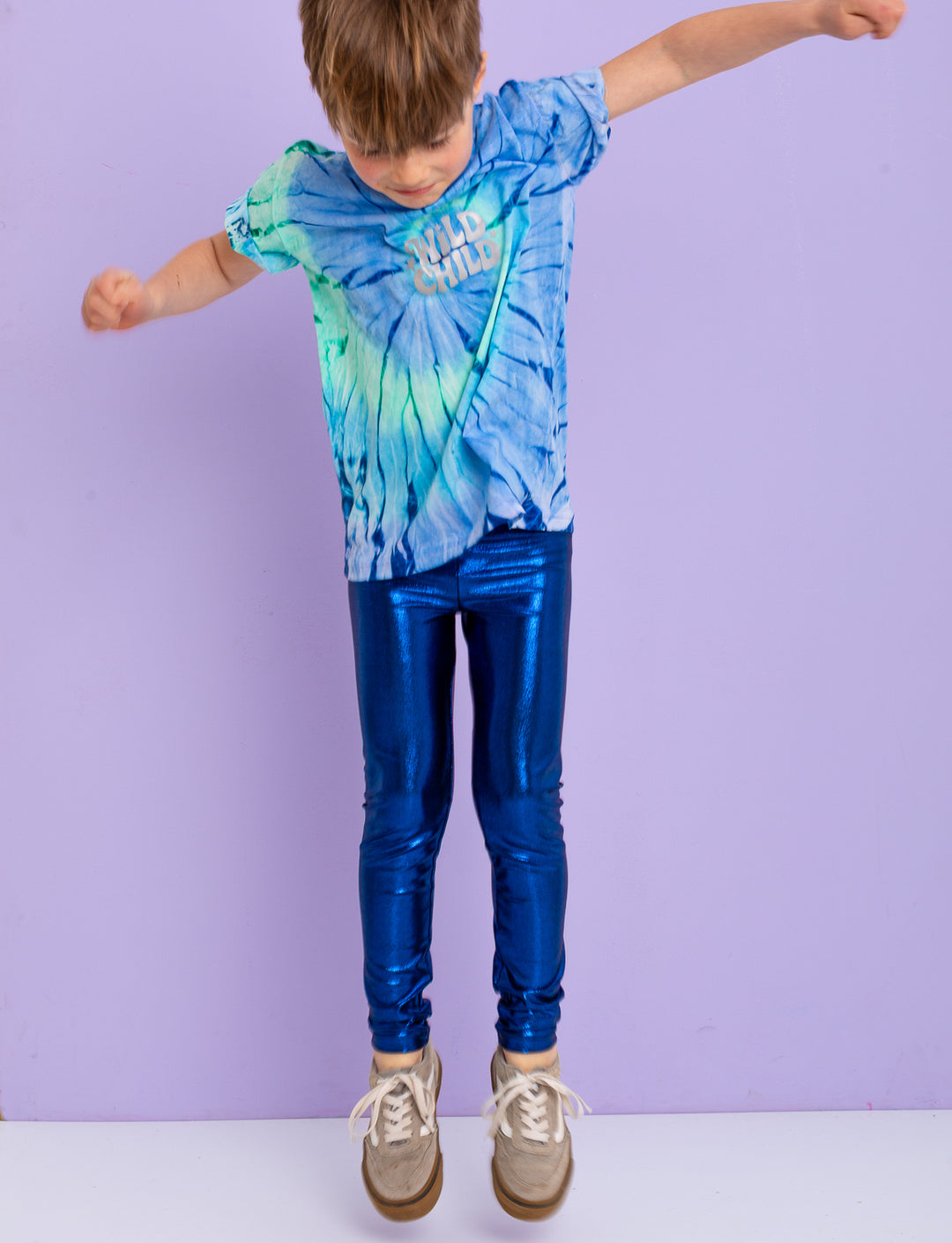 Blue Hero Kids Leggings