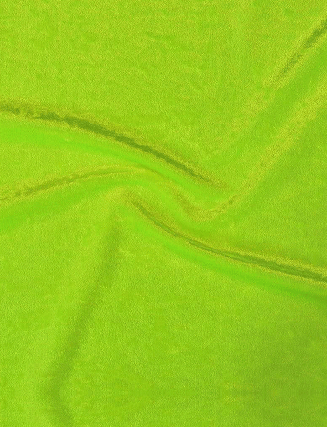 Flo Yellow Crushed Velvet Fabric Swatch ⚡️ (5)