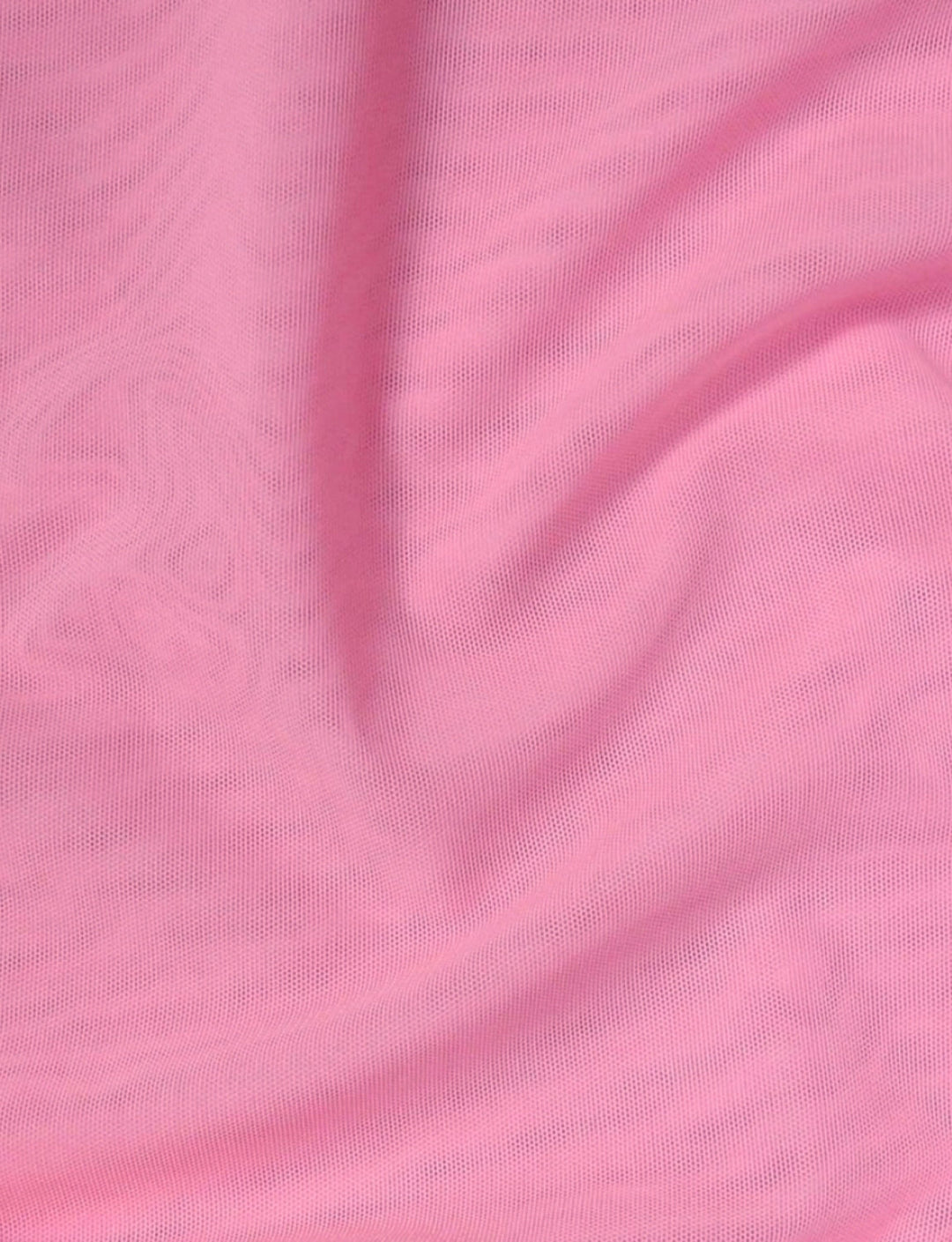 pink mesh fabric swatch